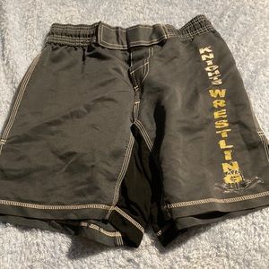 Knights wrestling shorts